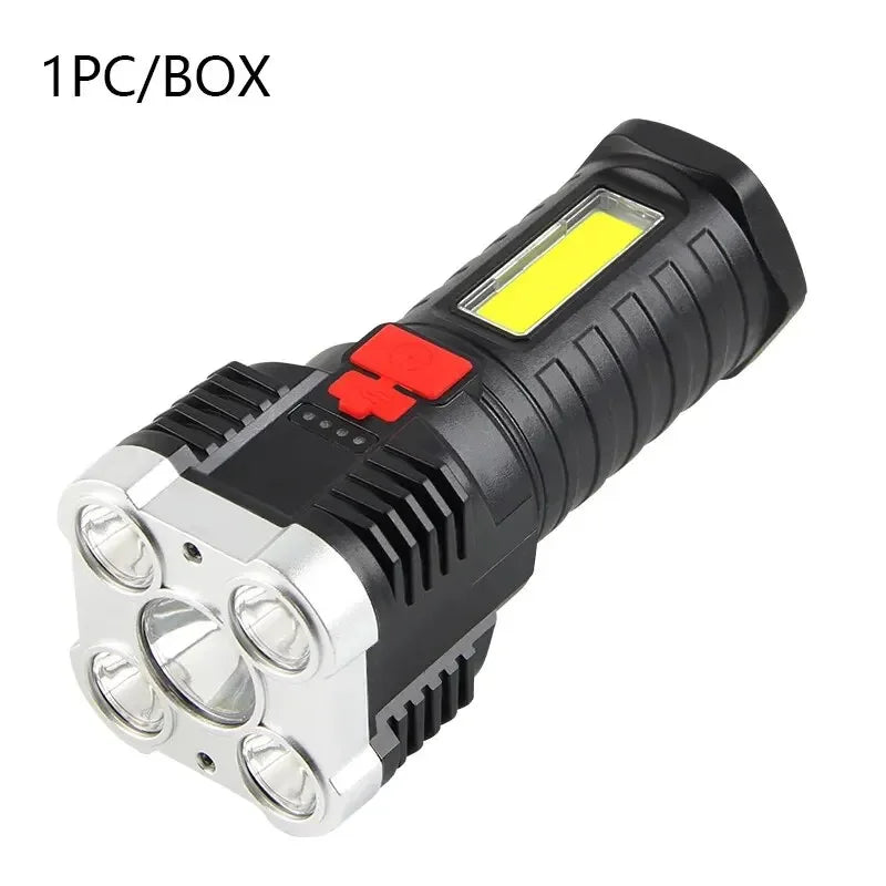 Rechargeable 5-LED Camping Spotlight