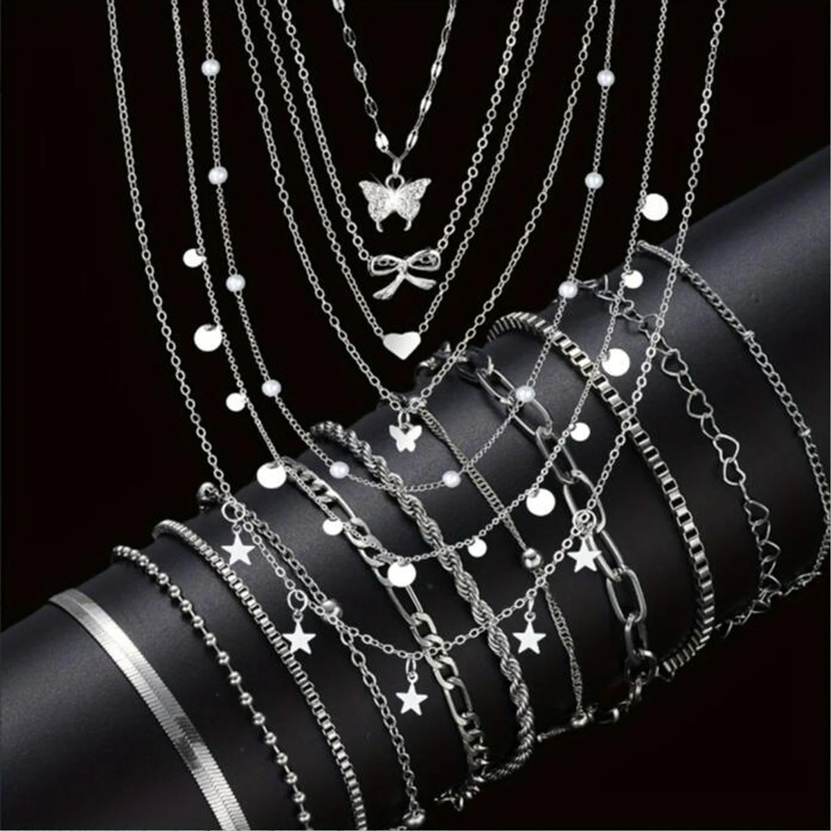 17-Piece Layering Jewelry Set
