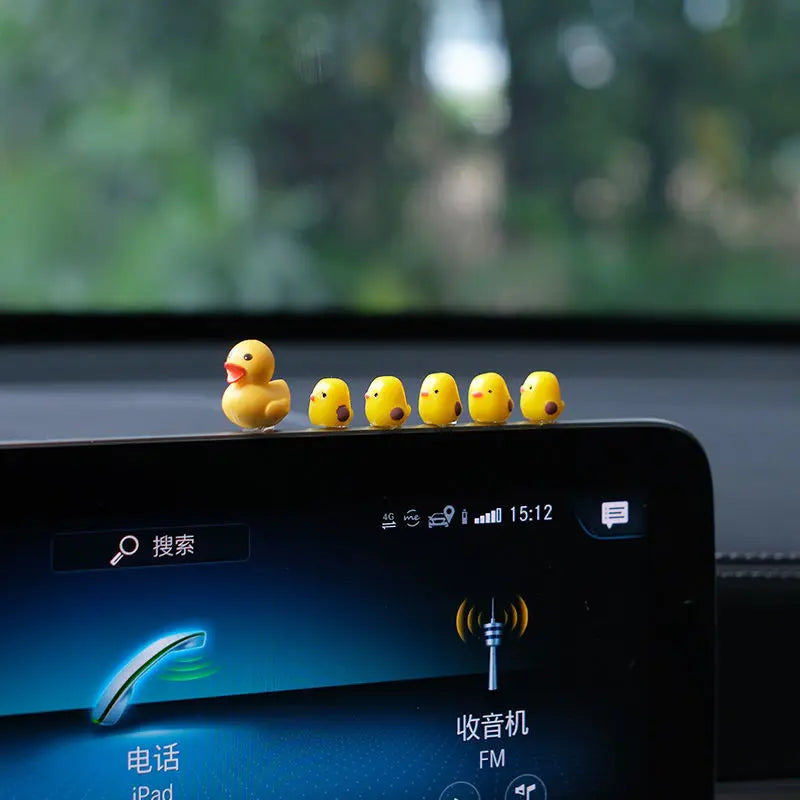 Mini Rubber Ducks Dashboard Set (5-Pack)