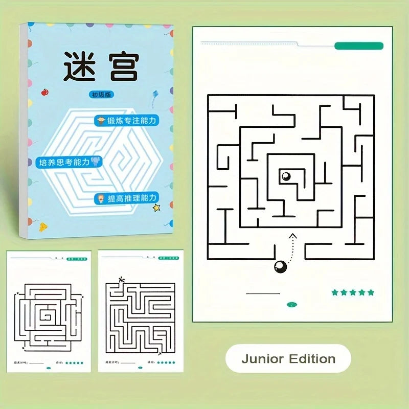Kids Maze Activity Book